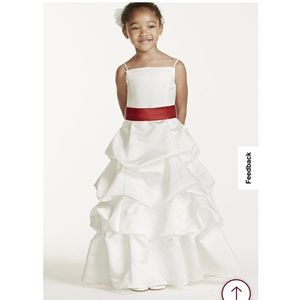 David’s bridal flower girl dress